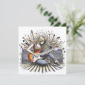 Mädchen mit musikalischen Begabungen (Stehend Vorderseite)