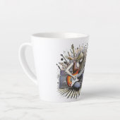 Mädchen mit musikalischen Begabungen Milchtasse (Linke Ecke)