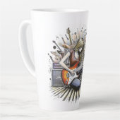 Mädchen mit musikalischen Begabungen Milchtasse (Linke Ecke)