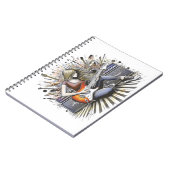 Mädchen mit musikalischen Begabungen Notizblock (Linke Seite)