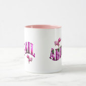 Mädchen mit Namen Abigail, Tasse (Zentrum)