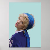 Mädchen mit Papageienring Poster (Vorne)