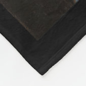 Mädchen mit Perlen, die schwarze Geschichte erzähl Fleecedecke (Ecke)
