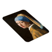 Mädchen mit Perlenohrgemälde Magnet (Rechte Seite)