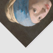 Mädchen mit Perlenohrmuschel Seidenpapier (Ausschnitt)