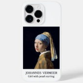 Mädchen mit Perlenohrring 1665 Johannes Vermeer Case-Mate iPhone Hülle (Rückseite)