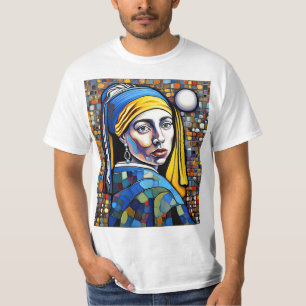 Mädchen mit Perlenohrring 1 T-Shirt