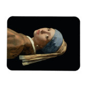 Mädchen mit Perlenohrring, c.1665-6 (Öl auf Leinwa Magnet (Horizontal)