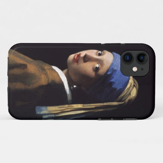 Mädchen mit Perlenohrring Case-Mate iPhone Hülle (Rückseite (Horizontal))