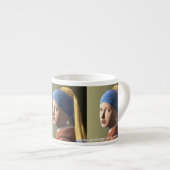 Mädchen mit Perlenohrring Espressotasse (Vorderseite Rechts)