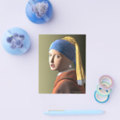 Mädchen mit Perlenohrring Flyer (Einzeln)