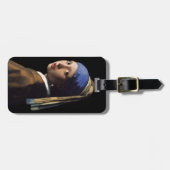 Mädchen mit Perlenohrring Gepäckanhänger (Vorderseite horizontal)