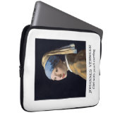Mädchen mit Perlenohrring Gustav Klimt Laptopschutzhülle (Vorne Rechts)