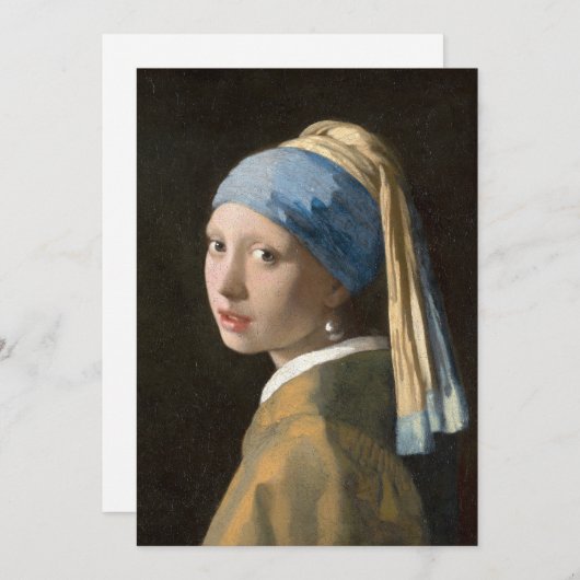 Mädchen mit Perlenohrring | Johannes Vermeer (Vorne/Hinten)