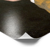 Mädchen mit Perlenohrring | Johannes Vermeer | Fotodruck (Ecke)