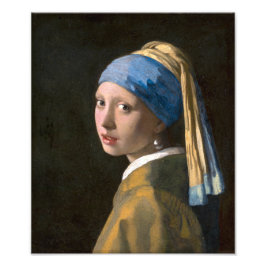 Mädchen mit Perlenohrring | Johannes Vermeer | Fotodruck