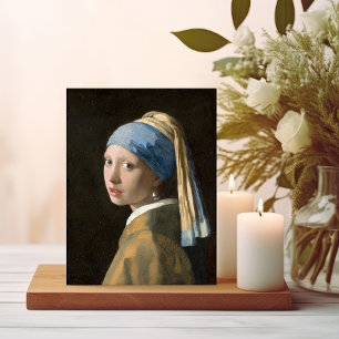 Mädchen mit Perlenohrring   Johannes Vermeer Postkarte