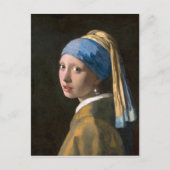 Mädchen mit Perlenohrring | Johannes Vermeer | Postkarte (Vorderseite)