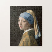Mädchen mit Perlenohrring | Johannes Vermeer Puzzle (Vertikal)
