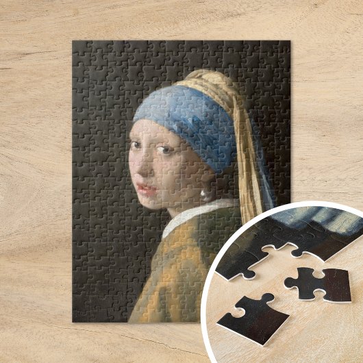 Mädchen mit Perlenohrring | Johannes Vermeer Puzzle