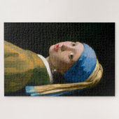 Mädchen mit Perlenohrring, Johannes Vermeer Puzzle (Horizontal)