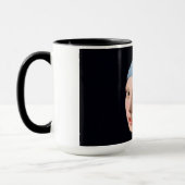 Mädchen mit Perlenohrring-Johannes Vermeer Small Tasse (Links)