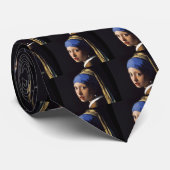 Mädchen mit Perlenohrring Krawatte (Gerollt)