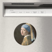 Mädchen mit Perlenohrring Magnet (In Situ (Geschirrspüler))