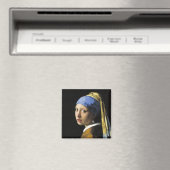 Mädchen mit Perlenohrring Magnet (In Situ (Geschirrspüler))