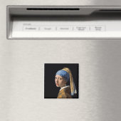 Mädchen mit Perlenohrring Magnet (In Situ (Geschirrspüler))