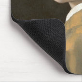 Mädchen mit Perlenohrring Mousepad (Ecke)