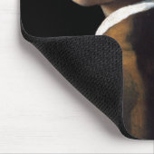Mädchen mit Perlenohrring Mousepad (Ecke)