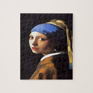 Mädchen mit Perlenohrring nach Johannes Vermeer Puzzle