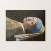 Mädchen mit Perlenohrring Puzzle (Horizontal)