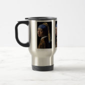 Mädchen mit Perlenohrring Reisebecher (Links)