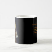 Mädchen mit Perlenohrring | Vintages Portrait Kaffeetasse (Mittel)