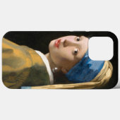 Mädchen mit Perlenohrring von Johannes Vermeer Case-Mate iPhone Hülle (Rückseite (Horizontal))