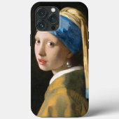 Mädchen mit Perlenohrring von Johannes Vermeer Case-Mate iPhone Hülle (Rückseite)