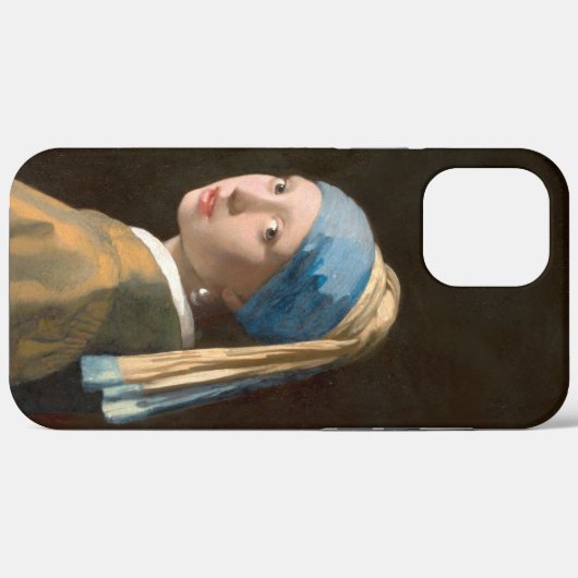 Mädchen mit Perlenohrring von Johannes Vermeer Case-Mate iPhone Hülle (Rückseite (Horizontal))