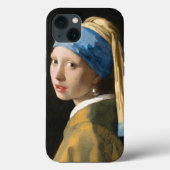 Mädchen mit Perlenohrring von Johannes Vermeer Case-Mate iPhone Hülle (Rückseite)