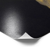 Mädchen mit Perlenohrring von Johannes Vermeer Fotodruck (Ecke)