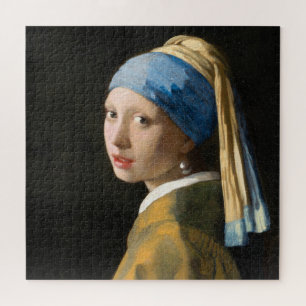 Mädchen mit Perlenohrring von Johannes Vermeer Puzzle