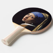 Mädchen mit Perlenohrring von Johannes Vermeer Tischtennis Schläger (Vorderseite)