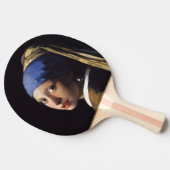 Mädchen mit Perlenohrring von Johannes Vermeer Tischtennis Schläger (Seitenansicht)