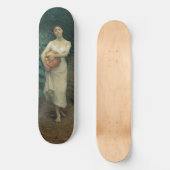 Mädchen mit Pumpkin Zonaro 1889 Skateboard (Vorderseite)