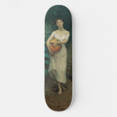 Mädchen mit Pumpkin Zonaro 1889 Skateboard (Vorderseite)