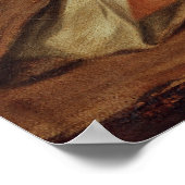 Mädchen mit Puppe Poster (Ecke)