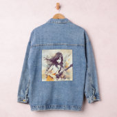 Mädchen mit Rockmusik Jeansjacke (Hangar)
