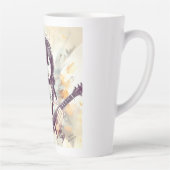 Mädchen mit Rockmusik Milchtasse (Rechts)