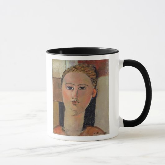 Mädchen mit rotem Haar, 1915 Tasse (Rechts)